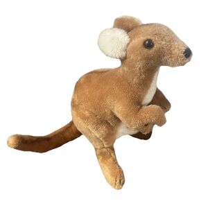 VTG Dakin Kangaroo Plush w/ Baby Joey 1975